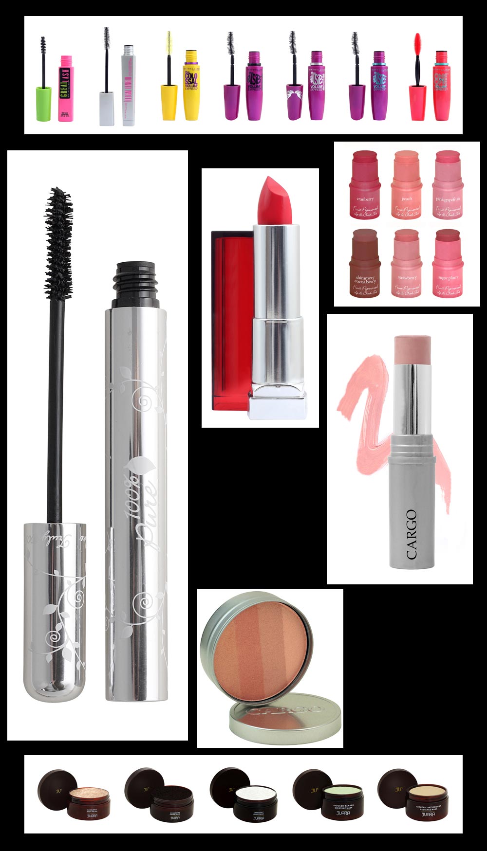 Cosmetics Product Photography - Mascara, Lip Sticks, Clushes, Cremes Cosmetics Product Photography - Mascara, Lip Sticks, Clushes, Cremes