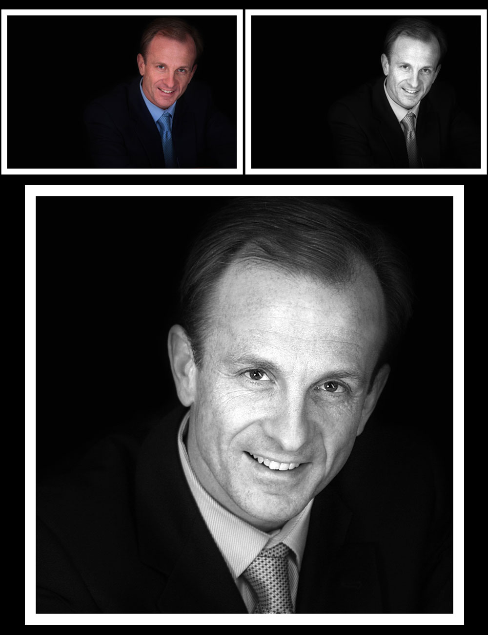 Social Media Black and White Portrait