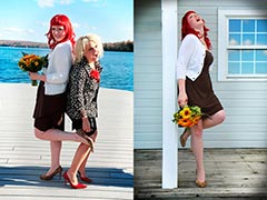 Toronto Wedding Photographer - Casual Bridesmaids portraits